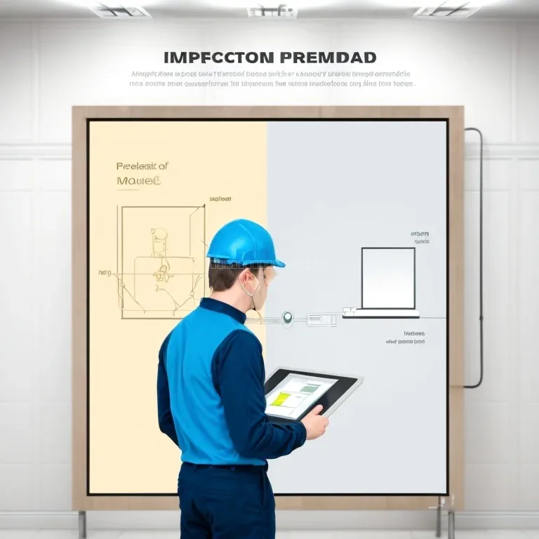 Técnico realizando medición de humedad con higrómetro